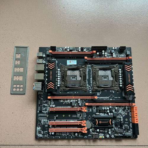 议价华南X99F8D双路，成色如图，功能正常，2021年10月的