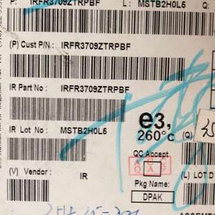 议价IRFR3709ZTRPBF议价原装 有意私信我