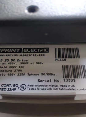 议价ER-PL115 2Q DC Drive  EUROTHER