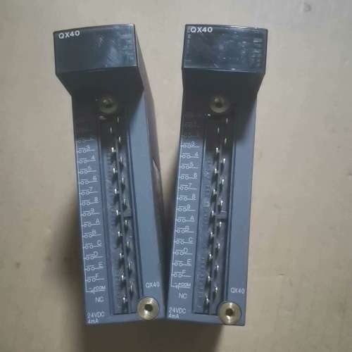 议价三菱Q系列PLC模块 QX40 拆机，功能正常使用！图片实物