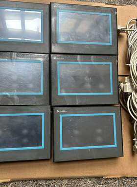 议价信捷TG765-WG触摸屏带PLC带线卡扣一套如图