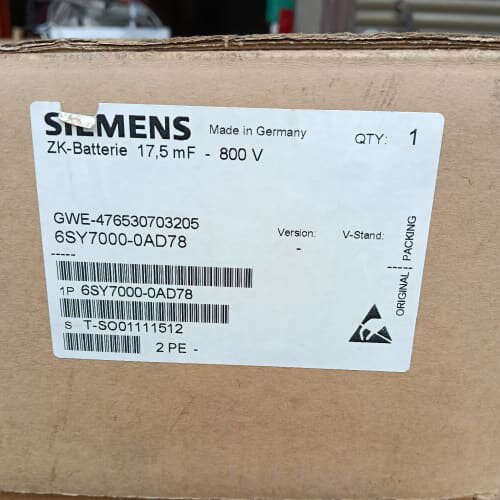 议价全新电容组 6SY7000-0AD78，全新带，货