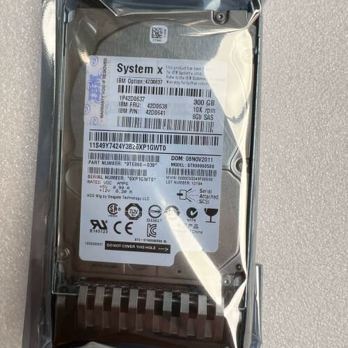 议价IBM 42D0638 300G 10K 6GB SAS 2