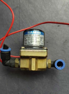 议价SAMIN电磁阀 AV21-02-2-A-KR 原装拆机 实