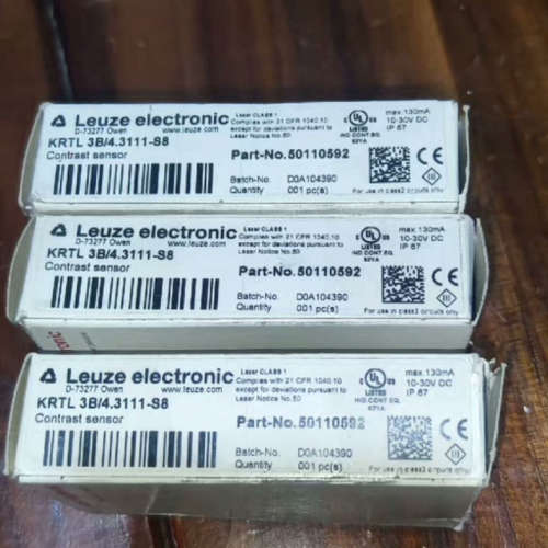 议价Leuze劳易测 KRTL 3B/4.3111-S8 激光色