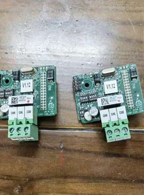 议价汇川变频器通讯卡MD38CAN2，拆机成色漂亮如图功