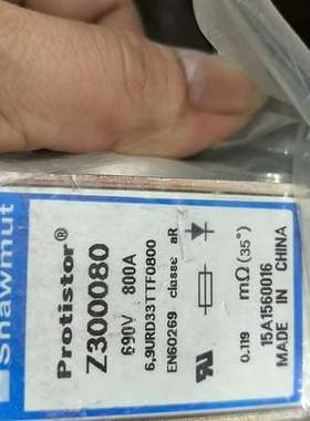 议价Z300080保险，800A. 690V