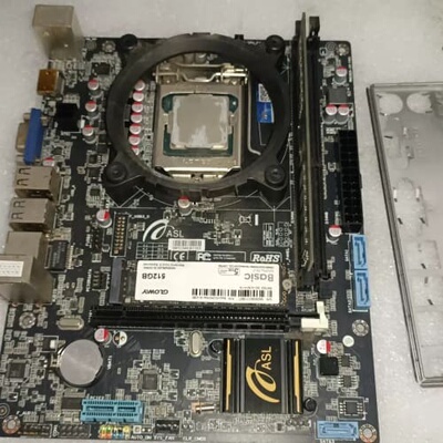 议价二手拆机B315M2–K主板，带i3-9100F，CPU，1