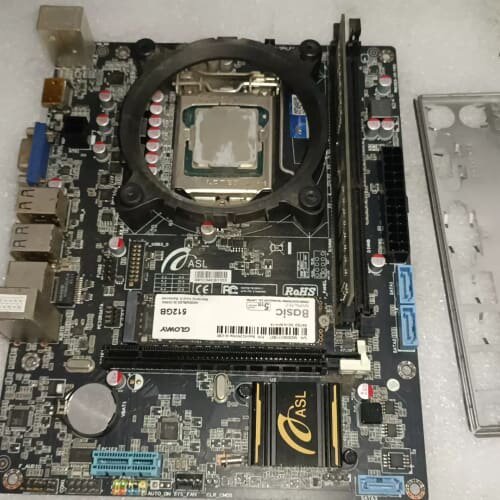 议价二手拆机B315M2–K主板，带i3-9100F，CPU，1