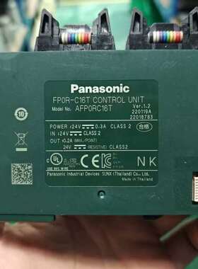 议价PLC控制单 AFP0RC16T，1.2版本，24V供