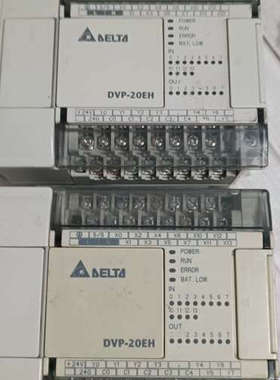 议价拆机台达PLC  DVP20EH00R2  ，功能