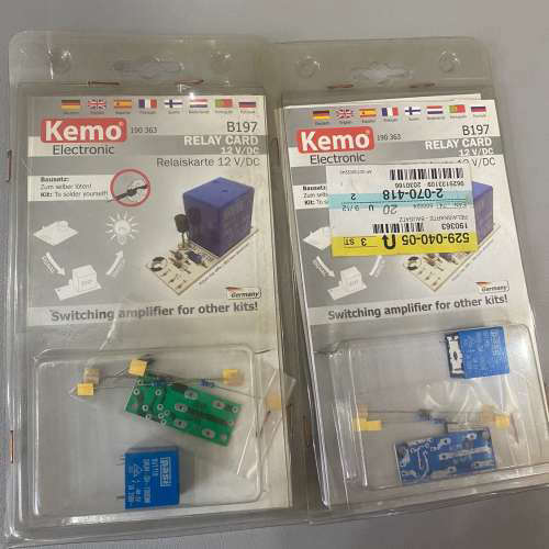 议价继电器卡，德国Kemo.适合放大器，B197。件号190