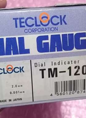 议价teclock 原装千分表 TM-1202，