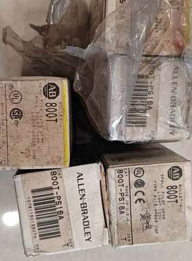 议价原装AB罗克韦尔800T-PS16A指示灯，橙色，NEM