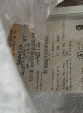 议价全新70变频器6se7021-0tp50成色漂亮，