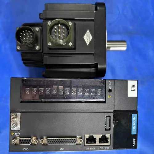 议价汇川总线620N伺服电机拆机1.0KW驱动配0.85KW电机