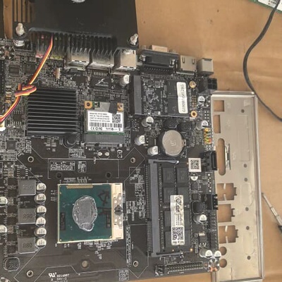 议价HM65一体机主板工控迷你主板 配I5-3320M CPU