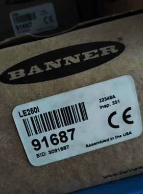 议价全新原装BANNER邦纳传感器LE250i，型号91687，