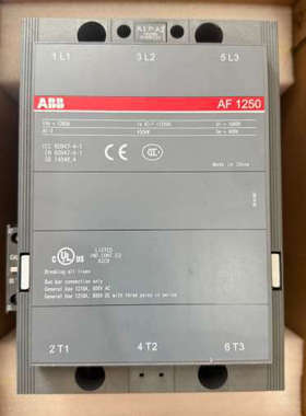 议价ABB AF1250交流接触器，原装正品，全新未使用！线圈电