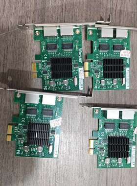 议价Winyao E575T2 双口千兆网卡，PCI-E接口，支