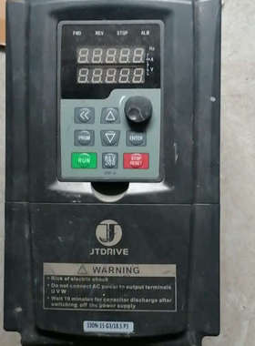 议价金田变频器JTE330N-15/18.5kW成色很好，功能正