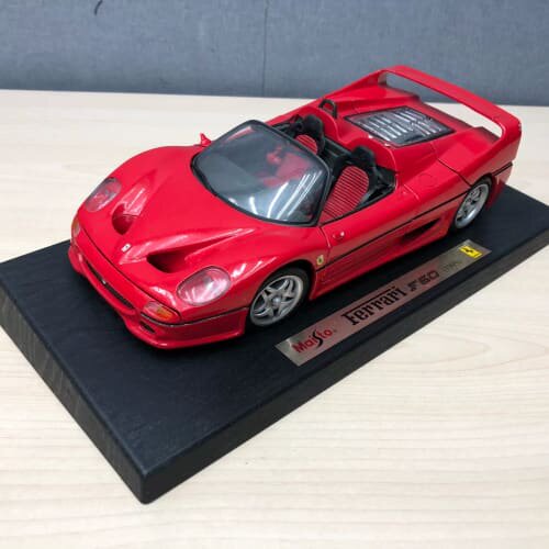 议价法拉利经典款合金车模F50 比例1:18 品相如图