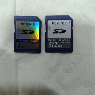 议价基恩士KEYENCE工业级SD卡，1GB和512MB两种规格