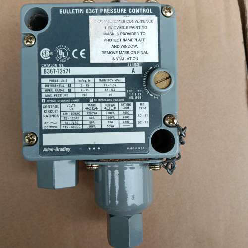 议价AB罗克韦尔压力传感器836T-T252J全新没有，用的