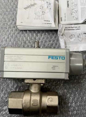 议价VZPR-BPS-22-R114阀FESTO费斯托气动球阀，