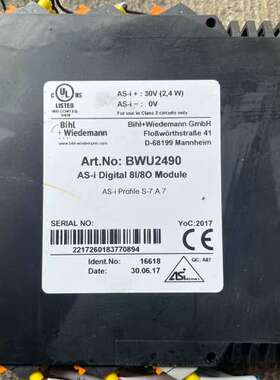 议价BihlWiedemann 必威模块 BWU2490