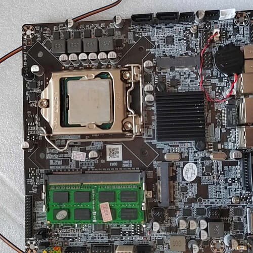 议价H61一体机工控主板 原装拆机G1620cPU 4G