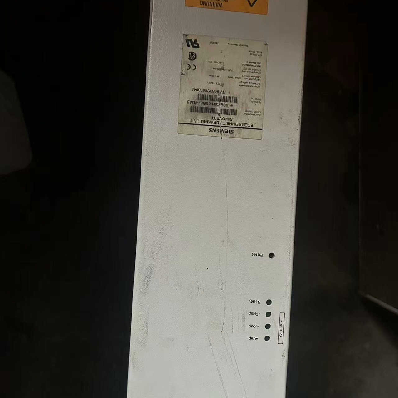 议价制动单 6SE7031-6EB87-2DA0，100