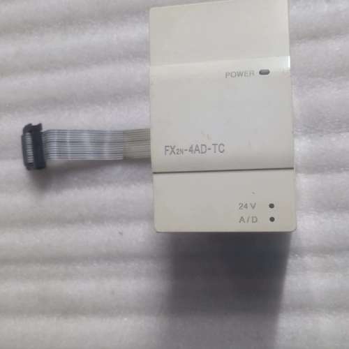 议价三菱PLC扩展模块FX2N一4AD一TC，二手拆机成色外观如