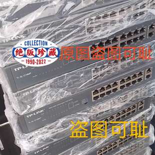 议价TP二手poe交换机sl1218mp千兆上联供电监控16口
