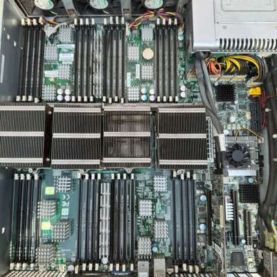 议价原装超微 X8QB6-F主板支持E7浪潮NF8560M2