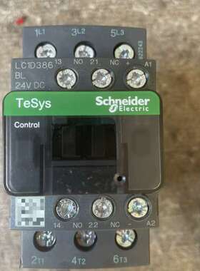 议价TeSys LC1D386BL直流接触24VDC线圈