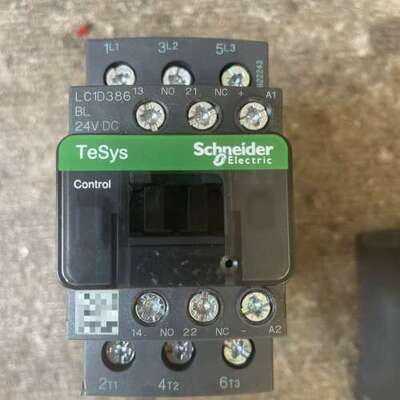 议价TeSys LC1D386BL直流接触24VDC线圈
