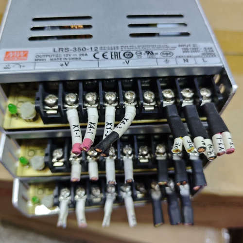 议价台湾明纬开关电源LRS-350-12，输出DC12V29A，