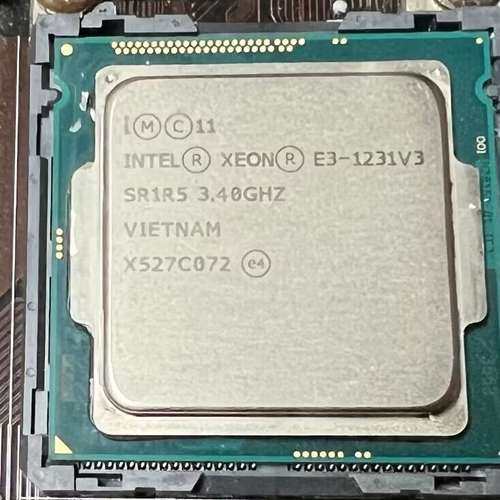 议价intel E3-1231V3 CPU鸡血3.8G高性能B8