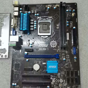 议价拆件出1片微星B85主板，大板，全好测，