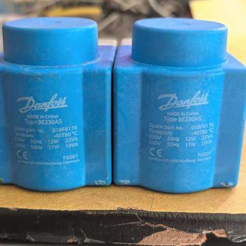 议价丹佛斯电磁阀线圈BE230AS，型号018F6176，全新原