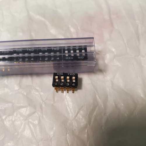 议价镀金贴片拨码开关，4位，2.54间距，新的。为12个的价,3C数码配件,其它配件,淘宝优惠券,粉丝福利购,淘宝优惠卷
