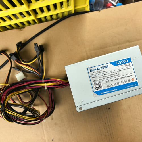 议价10B-航嘉GS500 额定功率400w电源