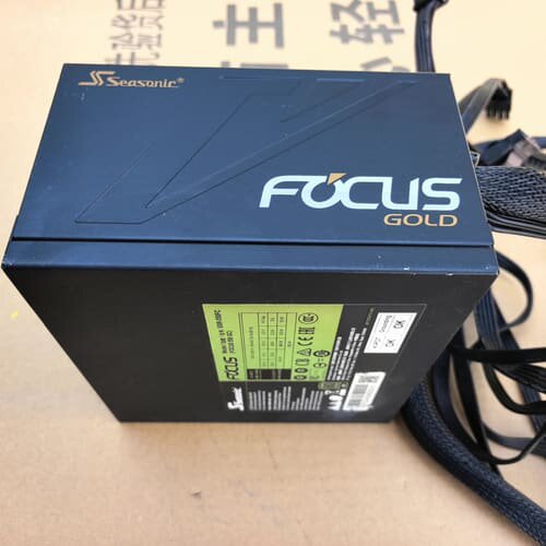 议价9D-海韵FOCUS金牌 额定功率550w电源图片