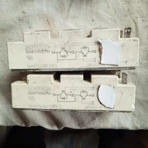 议价SKM75GB128D,原装拆机正品西门康功率模块，测过
