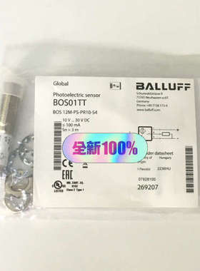议价全新原装现货BOS01TT巴鲁夫接近传感器BOS 12M-P