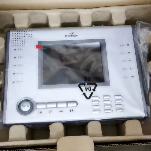 议价原厂正品视得安彩色可视对讲分机980RYC3356B，全