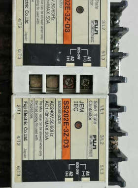 议价富士SS202E-3Z-D3三相固态继电器，AC240v.一