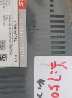 议价LS伺服驱动器L7NHA008U，九成新。200-230V交