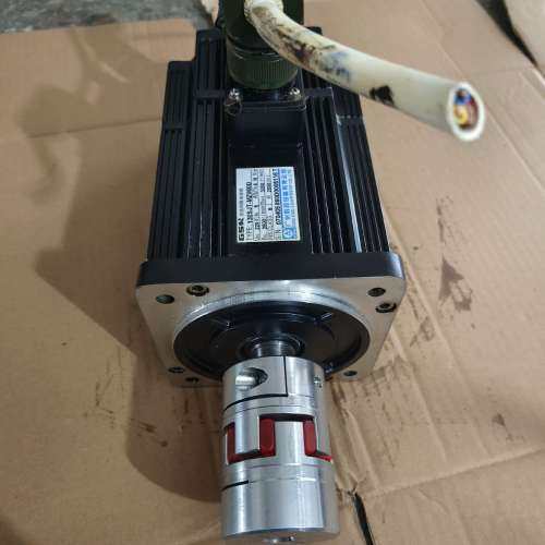 议价广数伺服抱闸电机130SJT-MZ060D，功能正常使用，二